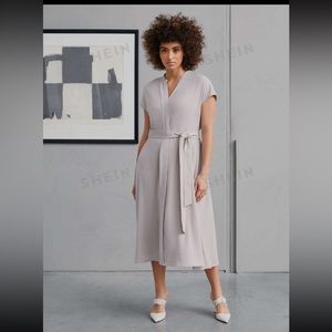 Shein Motif Midi Dress 4X - NWT